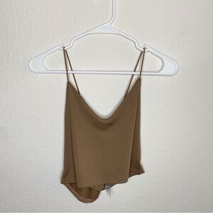 NWT tan tank top